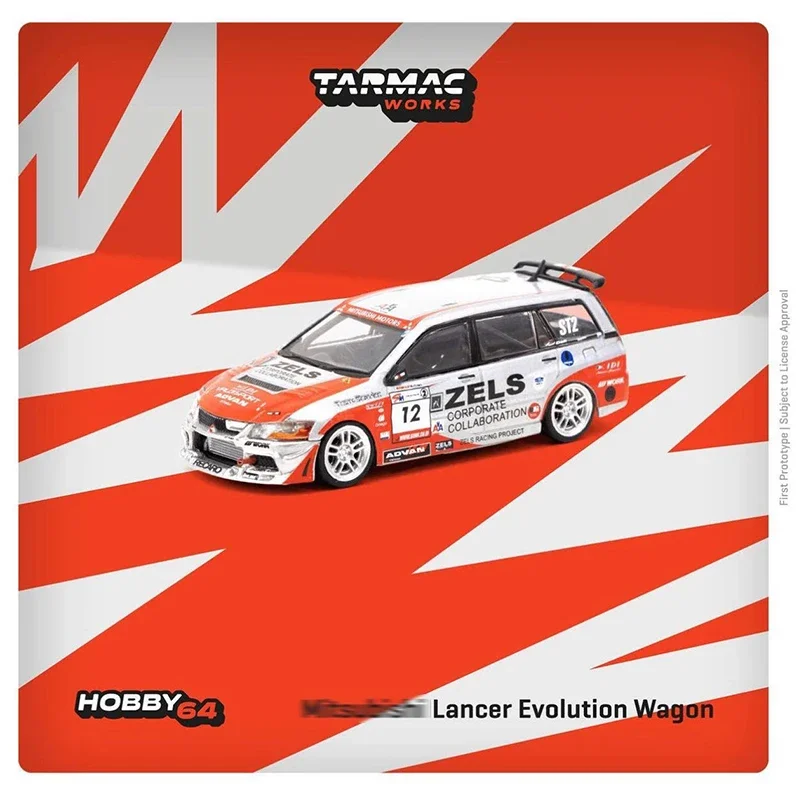Tw 1:64 Lancer Evolution Ix Wagon Super Taikyu Series Diecast Car Model Toys Tarmac Works