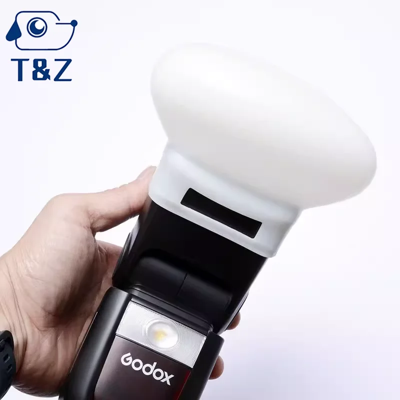 Flash Diffuser Universal Flash Diffuser For Godox TT520II V860III V850III TT685II AD200pro Original New Silicone Diffuser