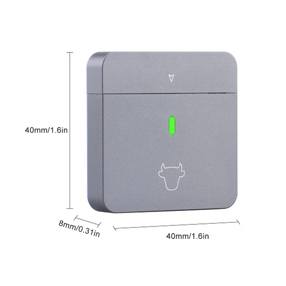 모바일 솔리드 스테이트 디스크 케이스 플러그 앤 플레이, M.2 NVMe 2230 하드 디스크 박스, USB3.2 Gen2 외장 SSD 케이스, M2 2230 알루미늄 합금