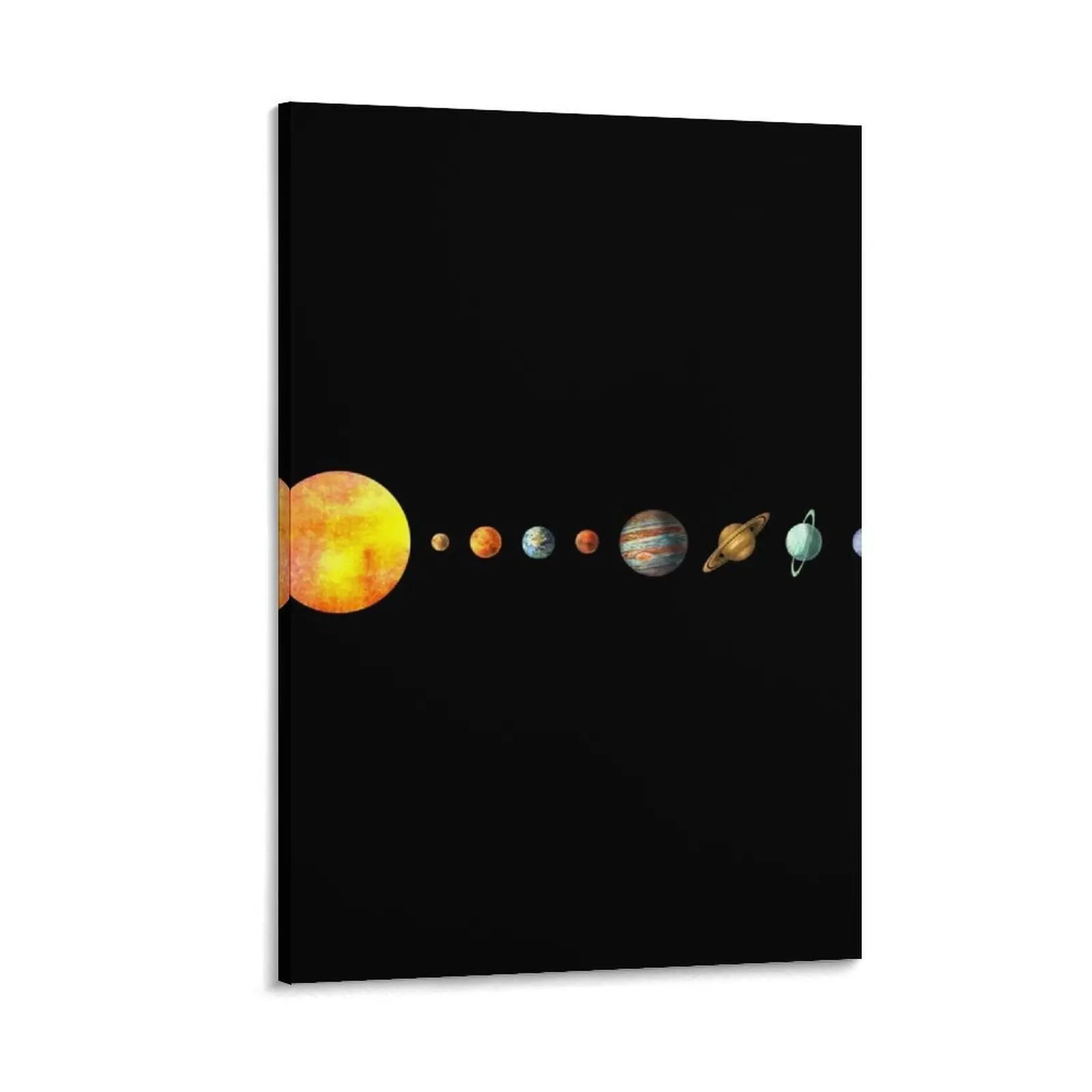 

The Solar System Canvas Painting decorative frames wall room decorative wall poster