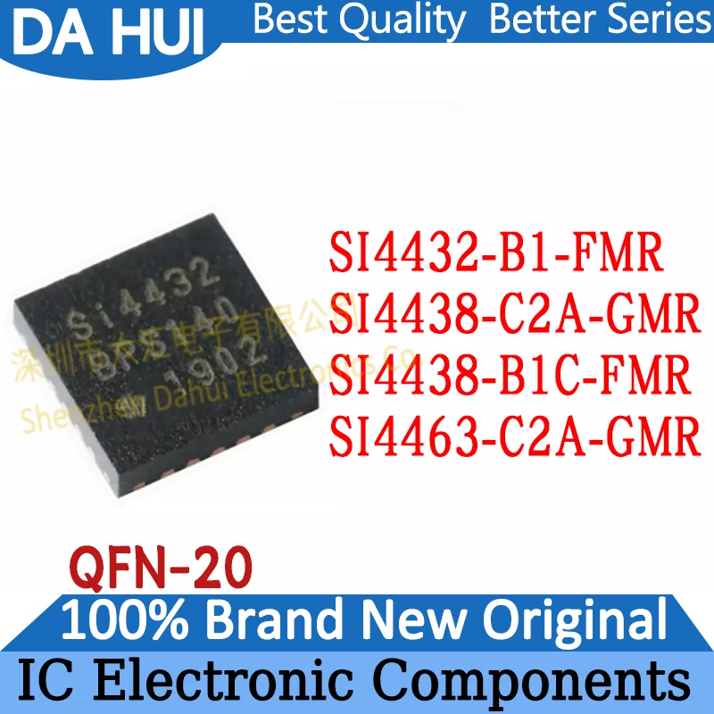 Qualità Nuovo Di Zecca Si4432-B1-Fmr Si4438-C2A-Gmr Si4438-B1C-Fmr Si4463-C2A-Gmr Si4432 Si4438 Si4438 Si4463 Qfn-20 Wireless Transce