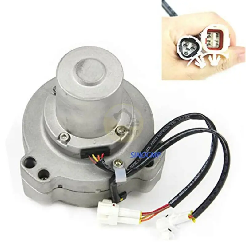 Throttle Stepping Motor 2406U197F4 2406U197F3 KP56RM2G-004 for Kobelco SK120-2 SK120-3 SK120-5 SK200-1 SK200-3 SK200-5 Excavator