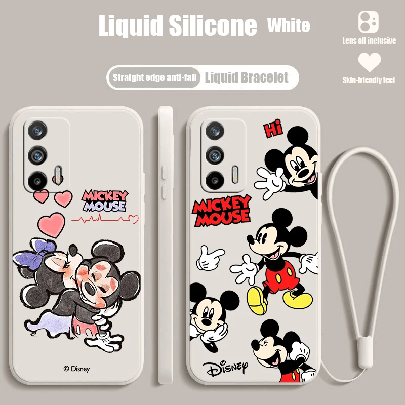 

Mickey Mouse Animation For Realme Q5i V23 Narzo 50A 50i 10 9i 8i 7i 6s 6i 5i Prime Global Liquid Rope Phone Case
