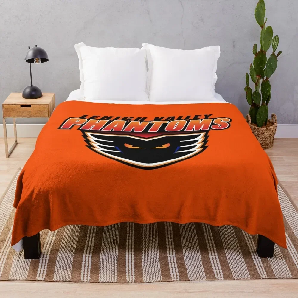 

Phantoms-Lehigh Valley Throw Blanket Winter beds Heavy Blankets