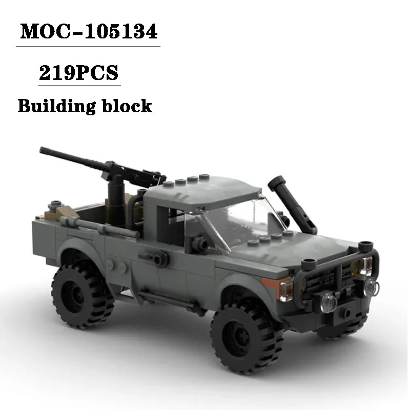 

Building Block MOC-105134 Truck Splicing Assembly Toy Model 219PCS Adult and Children Birthday and Christmas Gift Toy Ornaments