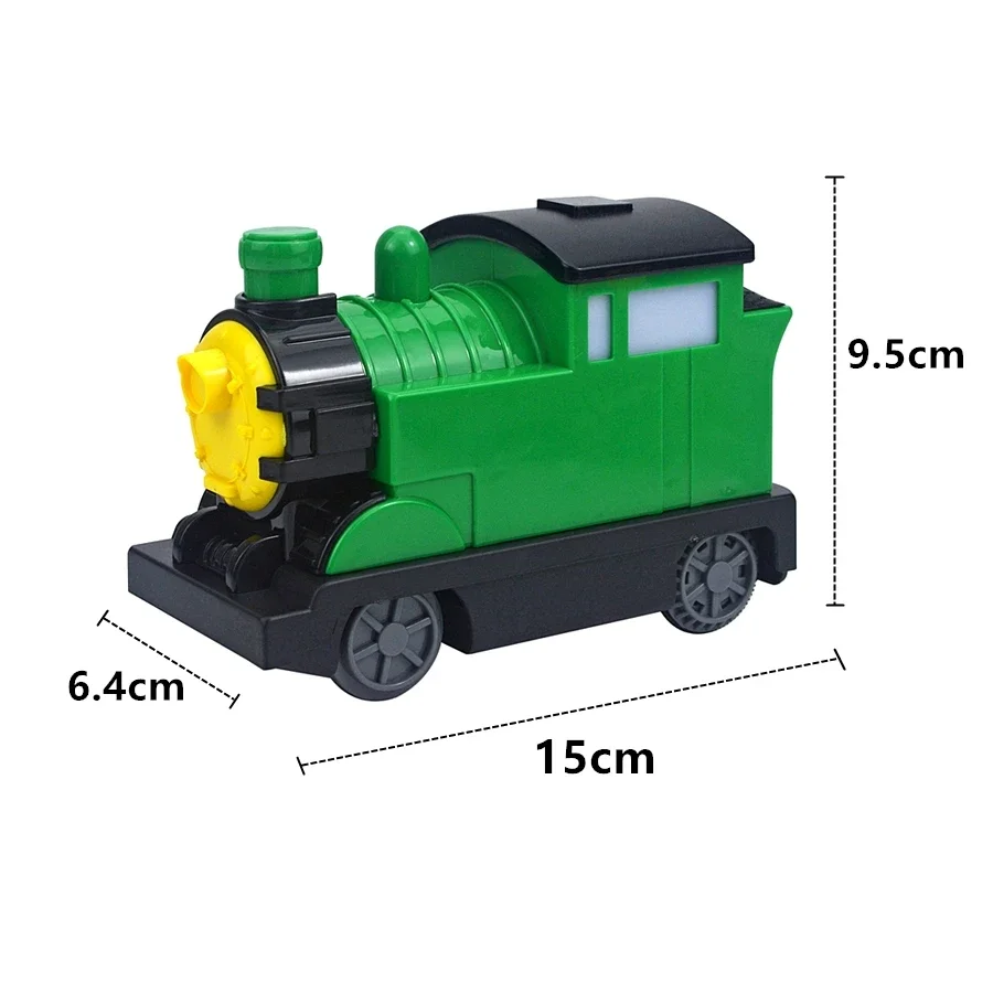 Large Particle Railway Transport Set - Big Size Building Block Train Car Parts