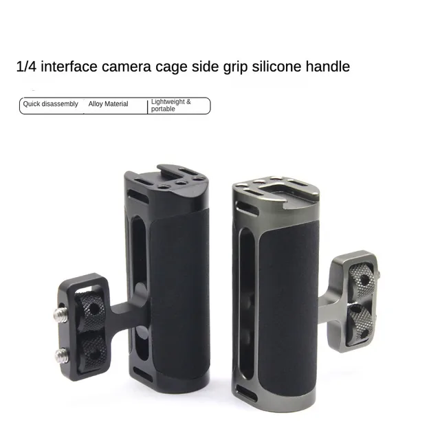 Poignée Stabilisatrice Super Grip Noir - Pour Caméras DSLR Et Caméscopes - Prise En Main Confortable