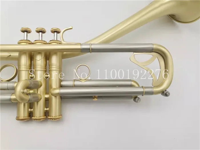 trumpet high quality trumpet curved bell trumept professional with case and mouthpiece