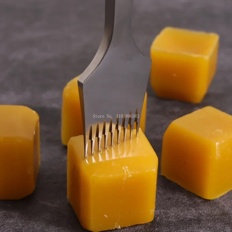 Leather Cutting Sewing Auxiliary Tool Pass Thread Wax DIY Leather Goods Hand-stitched Prevent Thread Frizz Knot Natural Beeswax