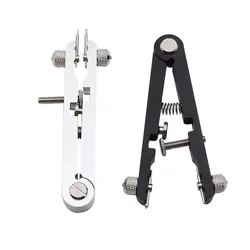 Watch Spring Bar Plier Tool Kit for Wristband Removal and Repair (White - Black)