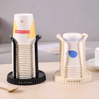 Household Disposable Paper Cup Holder, Desktop Paper Cup Storage Rack, Suitable For Living Room, Dining Room And Other Cup Taker 1