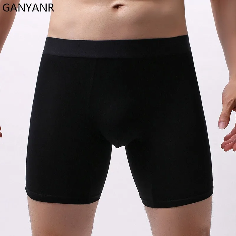 Sportswear Gym Men Running Tights Compression Shorts Leggings Fitness Sport Basketball Sexy Yoga Workout Training Soccer GANYANR