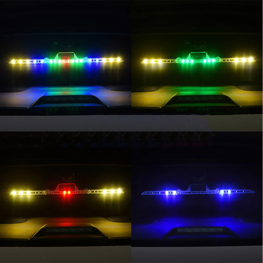 1 Pair Police Lights Led Strobe Lights Flasher 3 LED Auto Flash  Stroboscopes Strobe Light Parking Emergency Warning Signal Light -  AliExpress