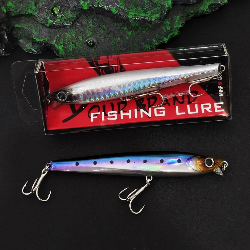 Japan Heavy Minnow Lure 105MM 30G Casting Saltwater Sinking Artificial Hard