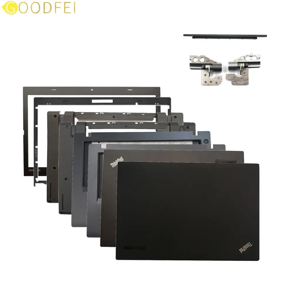 

LCD Rear Cover Screen Front Frame Bezel Palmrest Upper Case Base Bottom Lower Shell Hinge New For Lenovo Thinkpad T450 Laptop