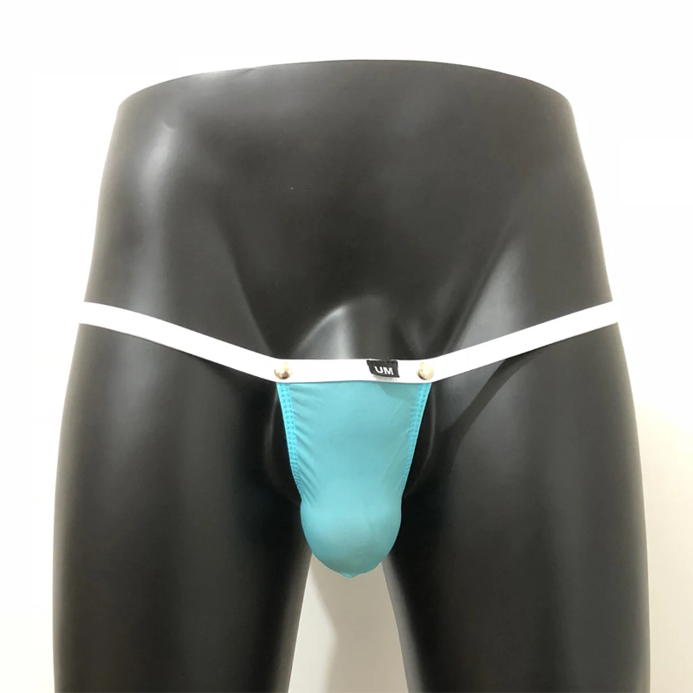 

Mens Sexy Thong Lingerie Translucent T-back Low-Rise Breathable Underwear Briefs Seamless G String Panties Men Erotic Briefs