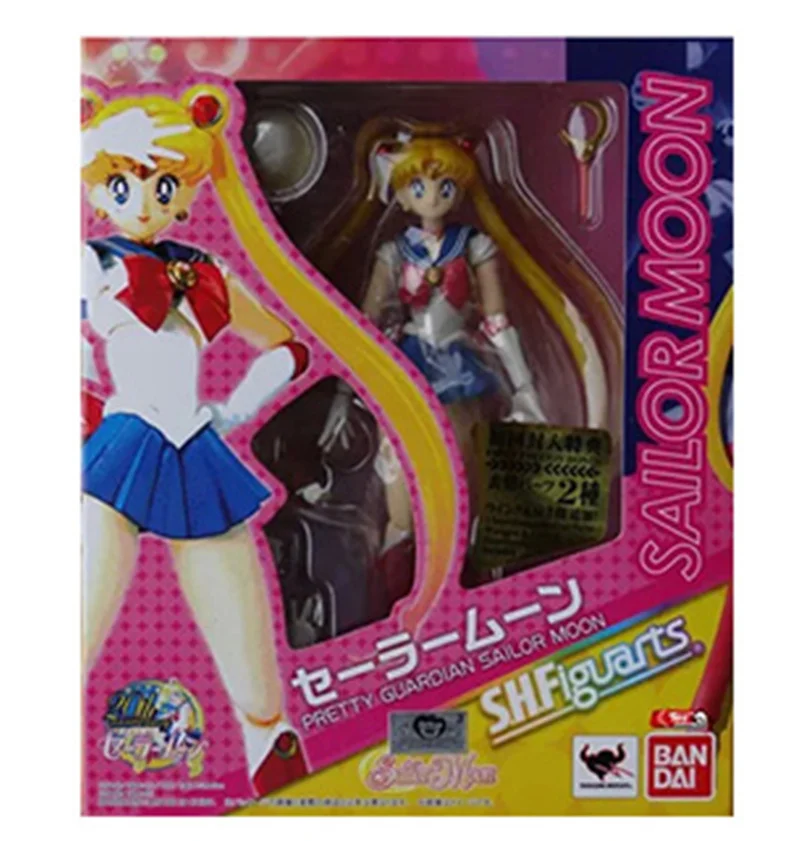 thumbnail image 1 of Figura de acción de anime completa BANDAI Original SHFiguarts Sailor Moon Marte Júpiter Venus Urano Neptuno Plutón Saturno, 1 of 5