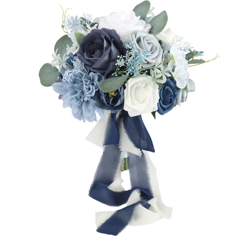 Wedding Bridal Bridesmaid Bouquet Artificial Flower Decoration