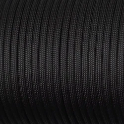 Premium 550 Paracord Rope for Outdoor and Survival Use (Black)