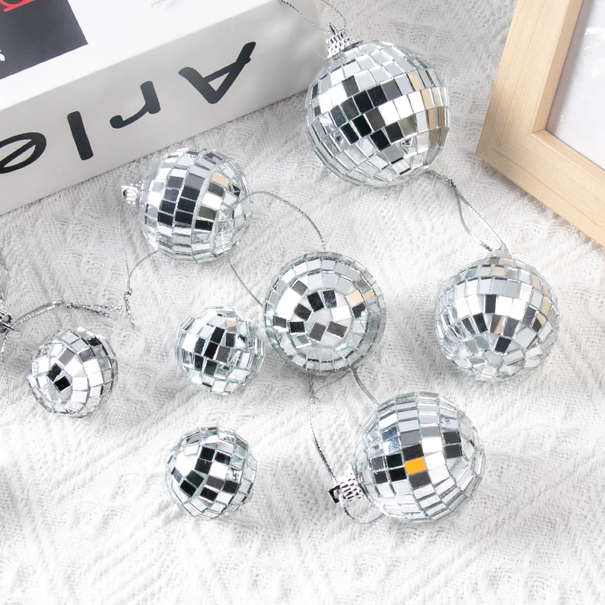 100 stuks spiegel discoballen decoraties verschillende maten bulk 100 stuks spiegel discoballen decoraties verschillende maten bulk