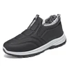 Warm Walking Shoes Lightweight Thermal Ankle Boots Non-slip Slip On Sneakers Winter Thick Fur Shoes for Travel Hiking 5