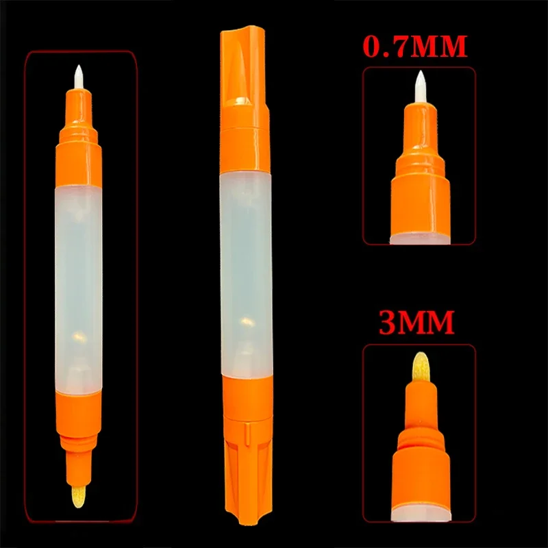 Pen Rod Barrels Plastic Empty Pen Rod 0.5/0.7/3/4.5/6.5/8/10/15/30mm Barrels Tube for Graffiti Pen Liquid Chalk Markers Paint Accessories