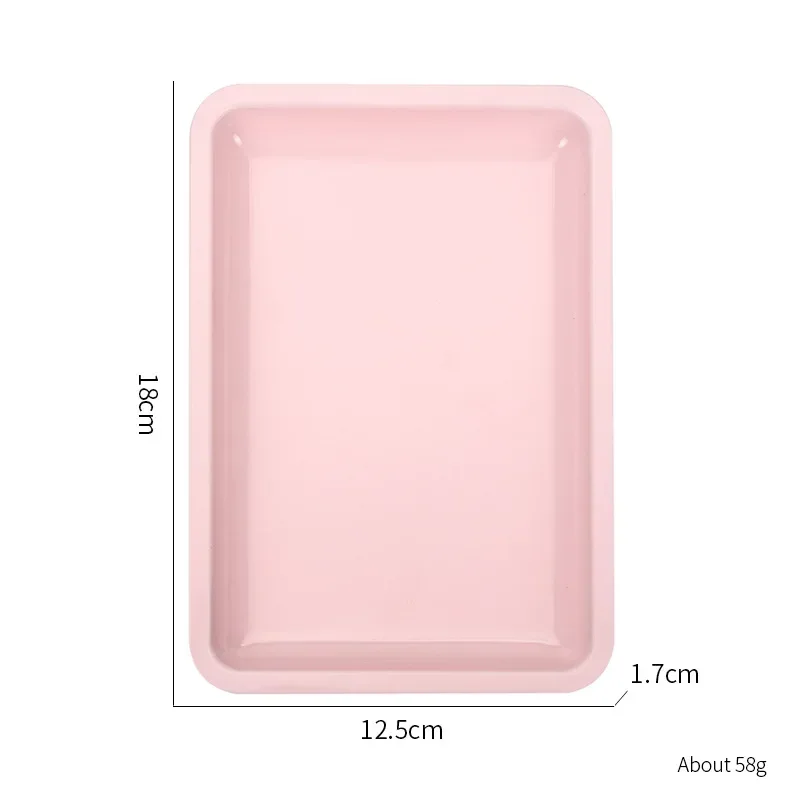 스테인레스 스틸 네일 아트 장비 플레이트 의사 외과 치과 트레이 틀린 손톱 접시 도구 화장품 보관함 매니큐어 도구