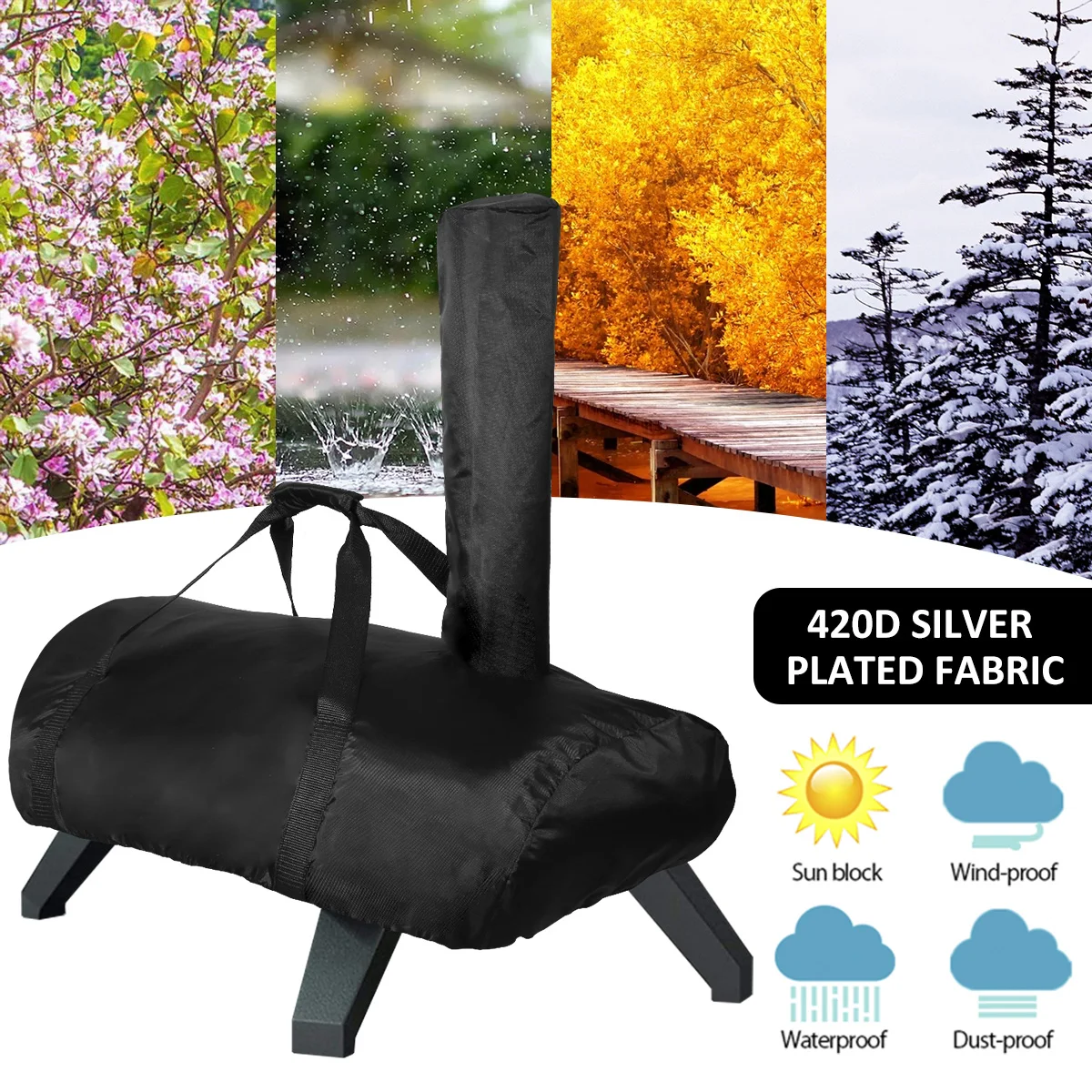 Grill Cover 210D Oxford Outdoor BBQ Grill Heavy Duty Waterproof Dust-proof