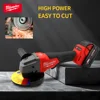 Milwaukee Brushless Angle Grinder 100 /125MM 3 Gears Electric Cordless Polishing Variable Speed Cutting Machine 18V Power Tools 4