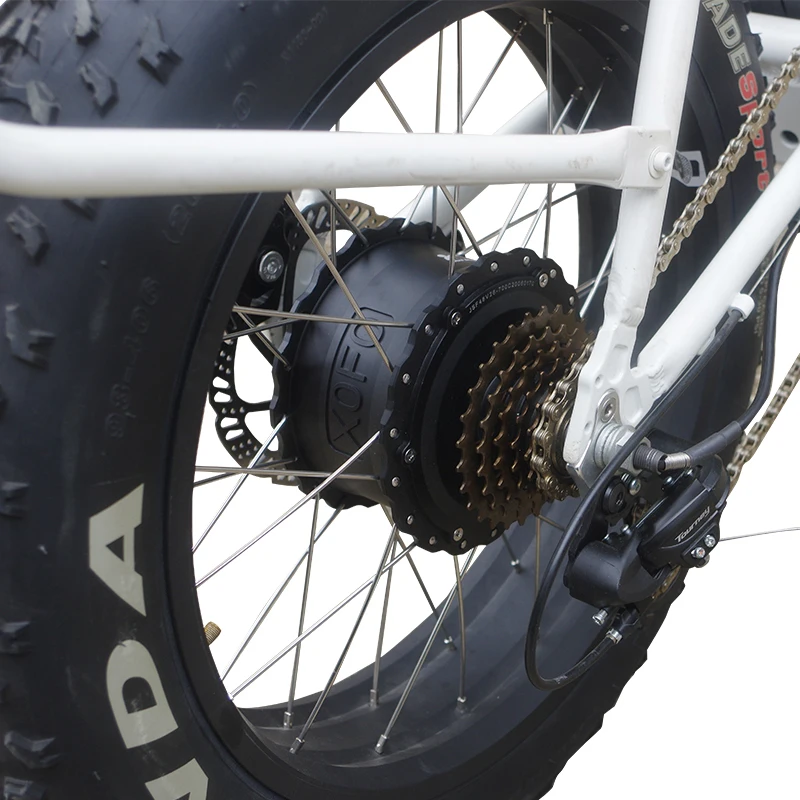 48V 1000W 20 26x4.0 Fat Tire Hub Motor Rear Droupout 170/190mm for