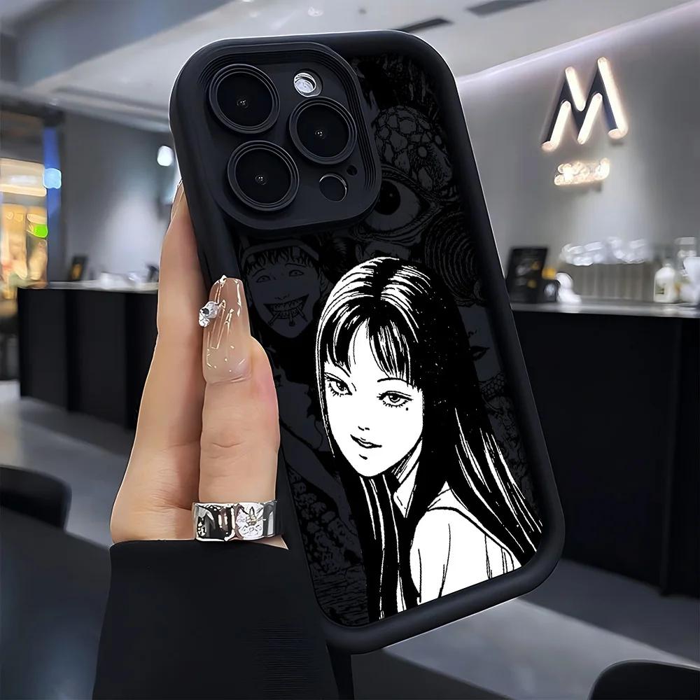 Junji Ito Horror Art Soft TPU Phone Case