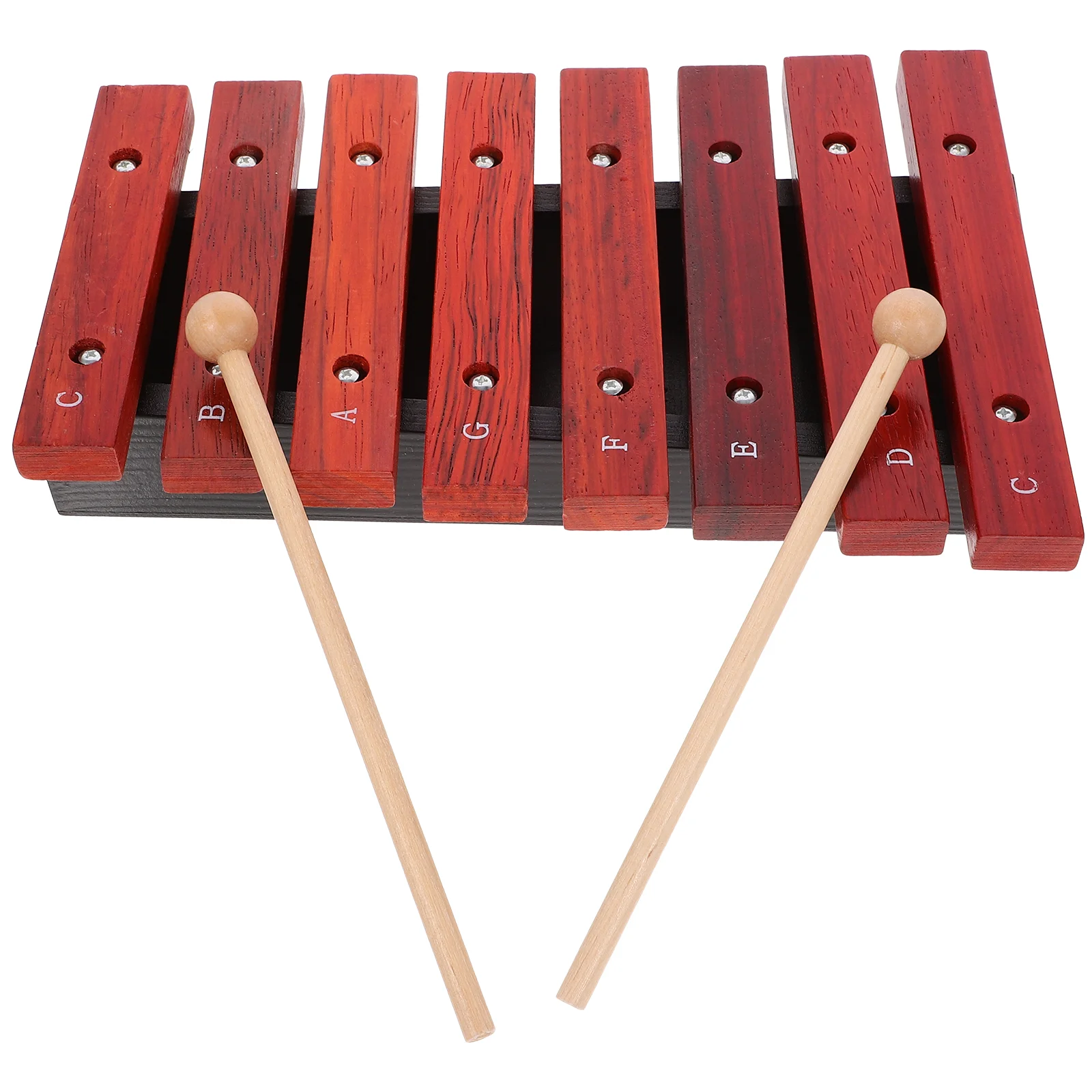 Eight Note Wooden Xylophone Kids Musical Instruments Toddler Percussion Toy Hand Knocking Piano Xylophone Musical Instruments