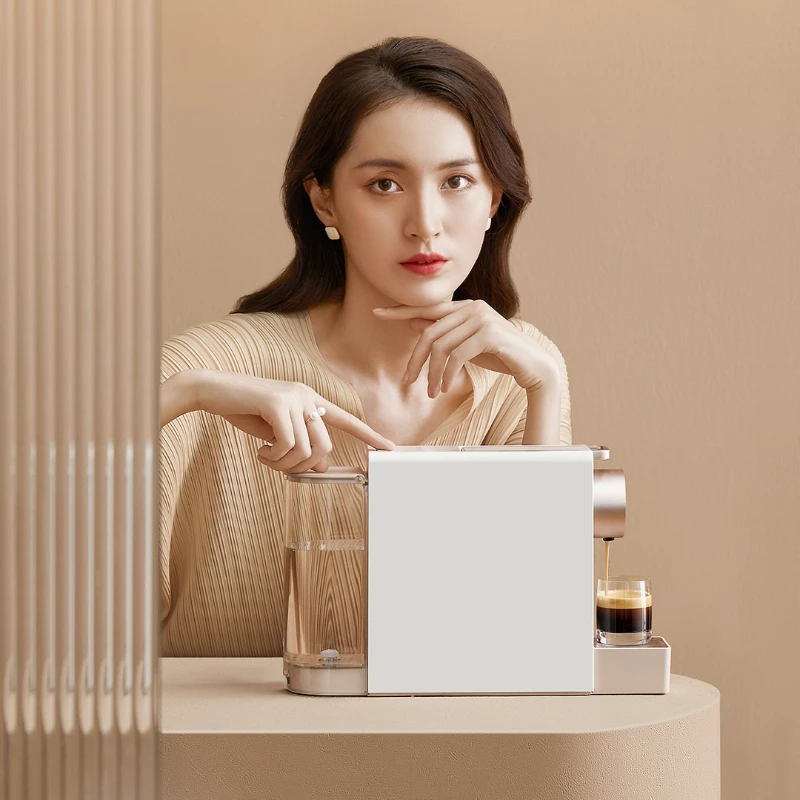 Capsule Coffee Machine Automatic Small Office Espresso Portable Mini Coffee Encapsulating Machine Portable Espresso Maker