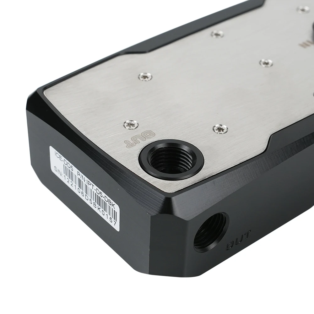 IcemancoolerポンプカバーダブルデュアルD5ポンプチェーンシリーズ接続