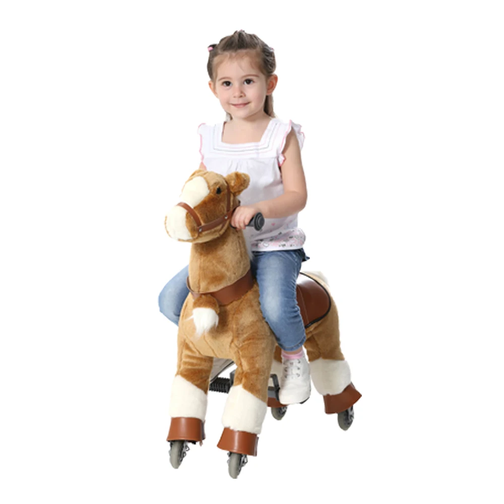 8-14 Years M Size Walking Mechanical Unicorn Riding Machine Horses toy