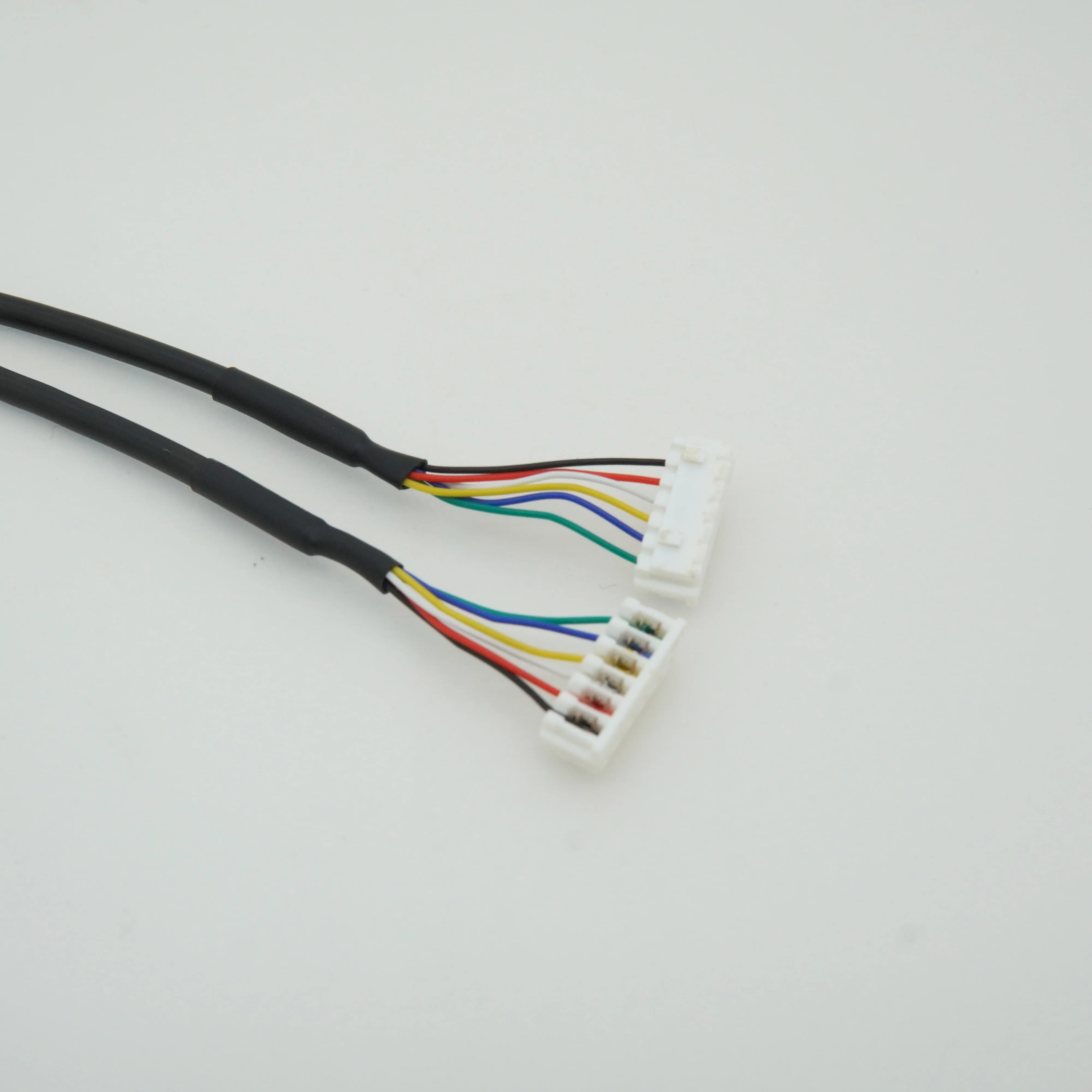 100PCS 맞춤형 H112K-P06N-00B TE 173997-6 커넥터 6pin led 백라이트 케이블 250mm