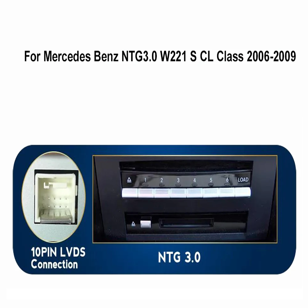 メルセデスベンツ Sクラス W221 2006-2009 アンドロイドナビ N600