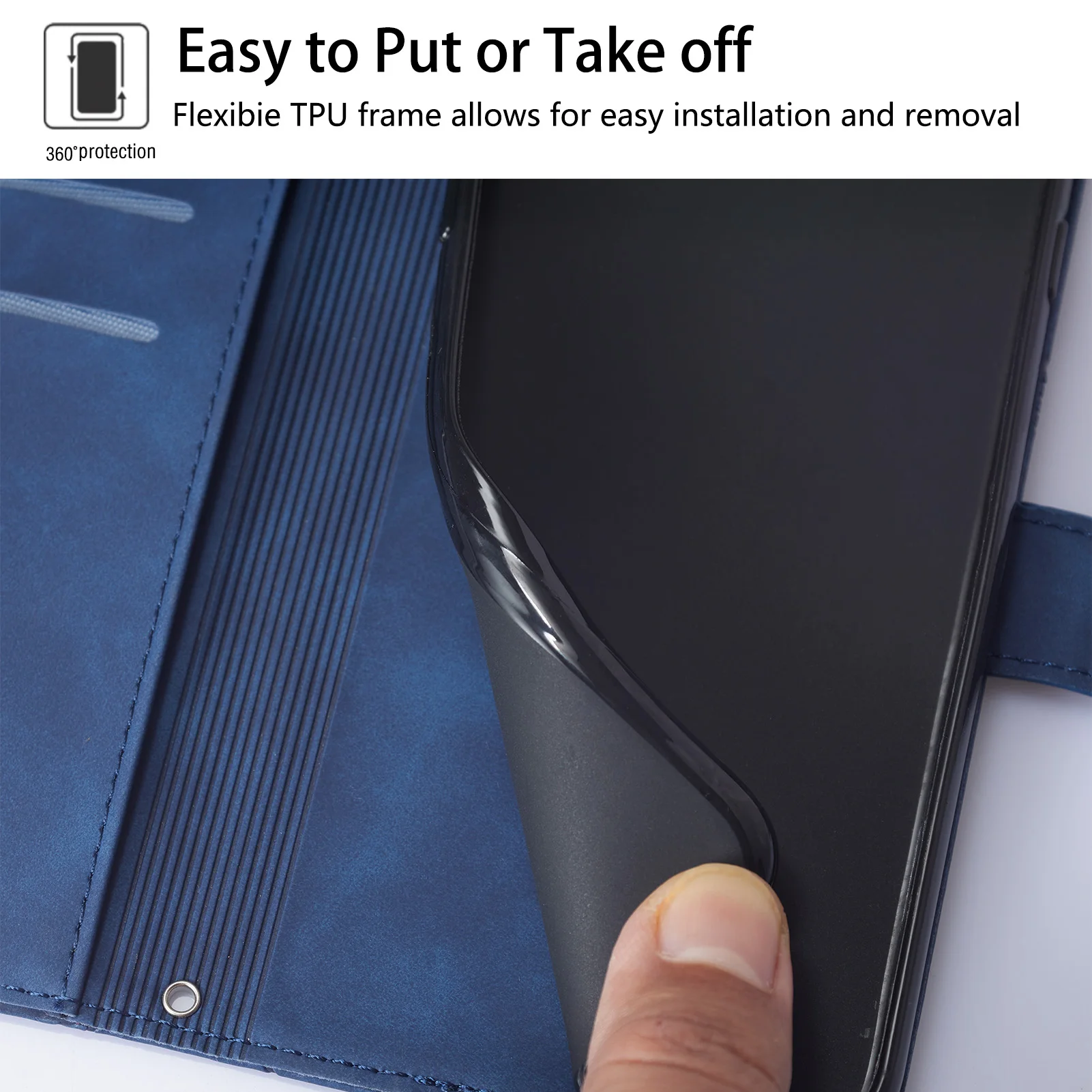 Luxury Shockproof Flip Leather Wallet Phone Case