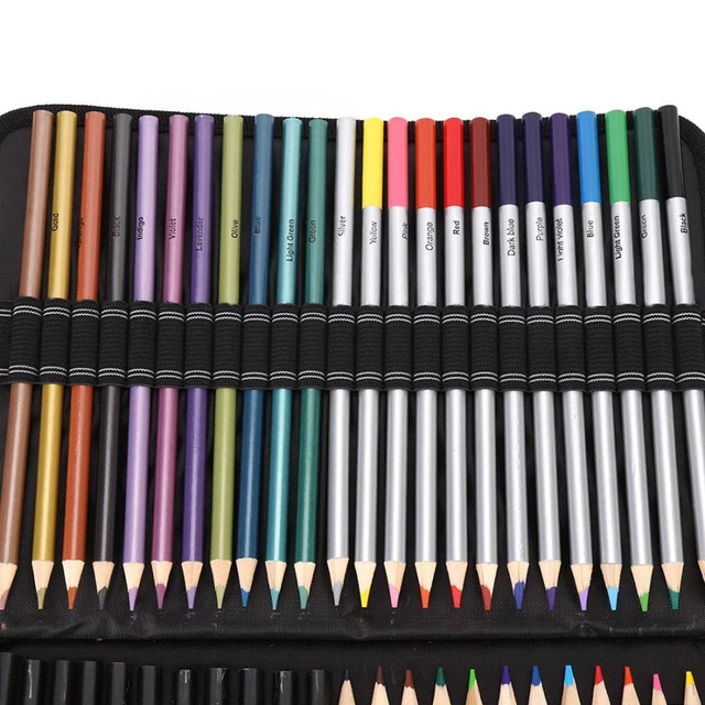 72PCS Drawing & Art Supplies Kit, Colored Sketching Pencils for