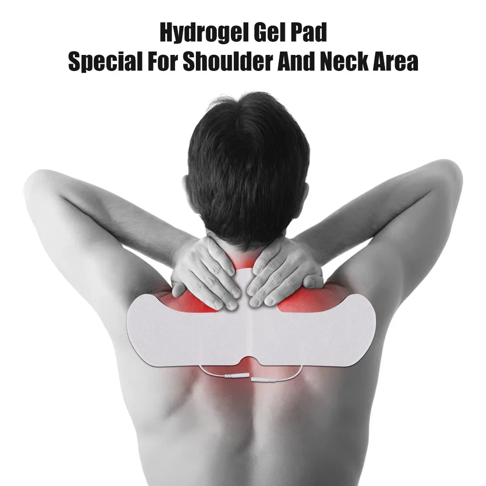 Self Adhesive Non-woven Fabric Replacement Tens Electrodes Pads Patch for Muscle Stimulator Low Frequency Body Neck Back Massage