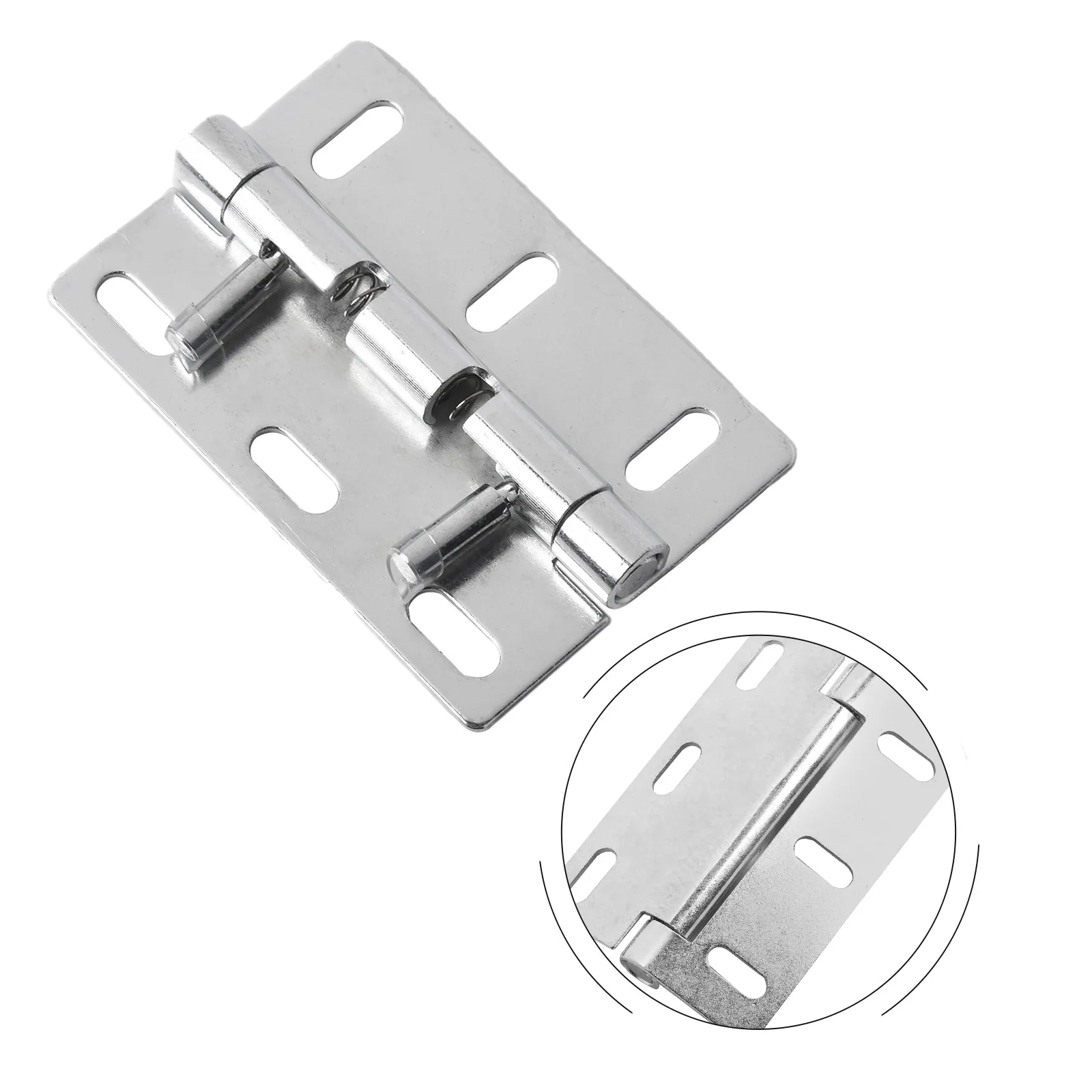 Stainless Steel Hinge Adjustable Spring Latch Door Limit Hinges For Furniture Bookcase Window Cabinet Door Fitting Hinges