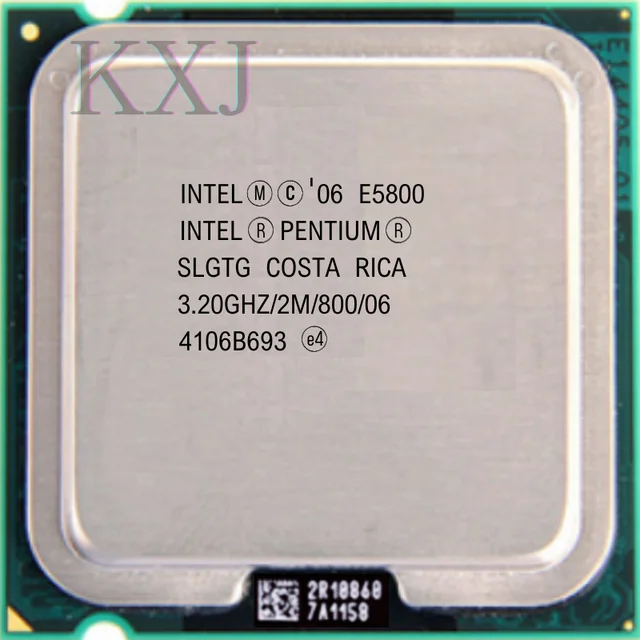 Processador Intel Pentium E5800 Desktop Dual-Core Soquete LGA 775 CPU  3.2Ghz 2MB 65W - AliExpress