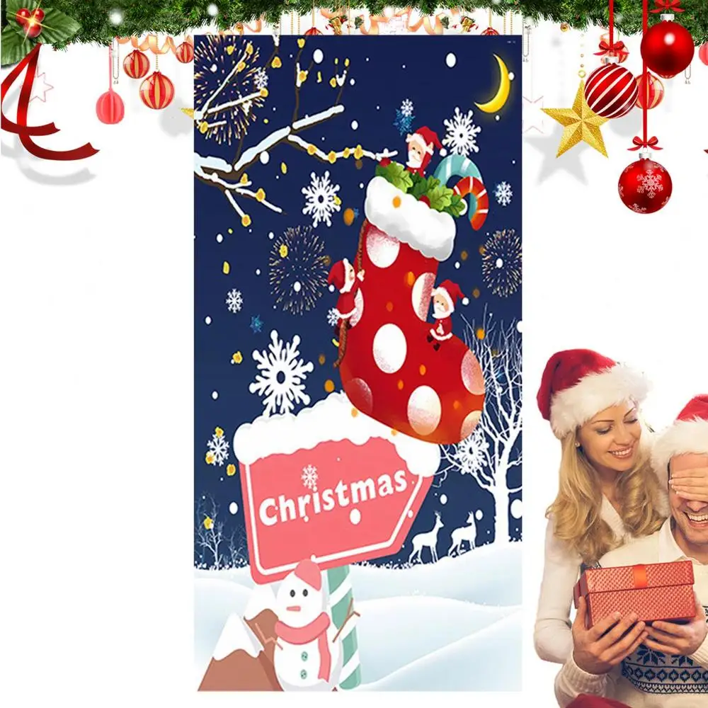 Kerststickers voor raam Vrolijk Kerstfeest - Kerstdecoratie voor de woning