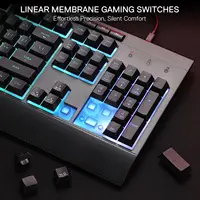 Redragon S151 Gaming Keyboard & Mouse Combo, 104 Keys K525 Wired RGB Membrane Keyboard and 10000 DPI Wired M616 Gaming Mouse - Image 4