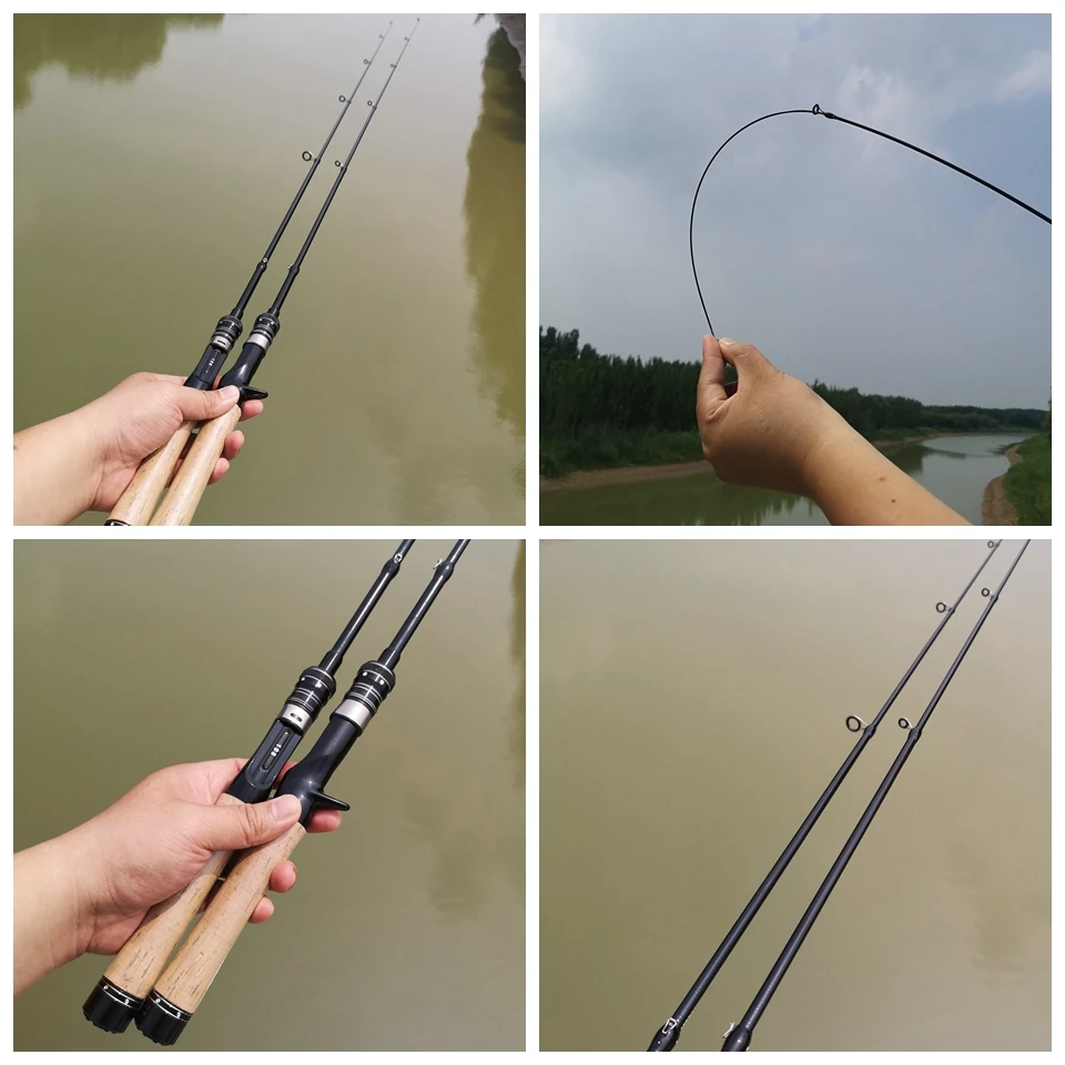 1.8M 1.98M Carbon MINI Ultra Light ul Power Telescopic Fishing Rod Casting  Spinning Pocket Rod Test 1-5g Stream Small Fish Pole - AliExpress