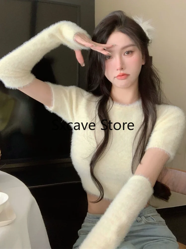 ☆韓国の人気☆【MISCHIEF】☆KNITTED LONG SLEEVE SHIR.T☆ 02106c78-8d32-46b0-998c-