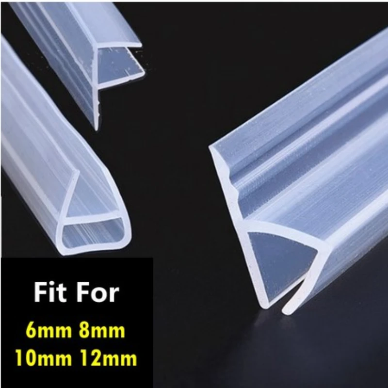 1-Meter6-12mm-F-U-H-Shape-Glass-Door-Seals-Silicone-Rubber-Shower-Room ...