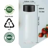 ✨ ‌6/12/24PCS Bulk Empty Plastic Reusable Juice /Water Bottles as Smoothie Bottles for Sensory Crafts and Calming Bottles 400m 2
