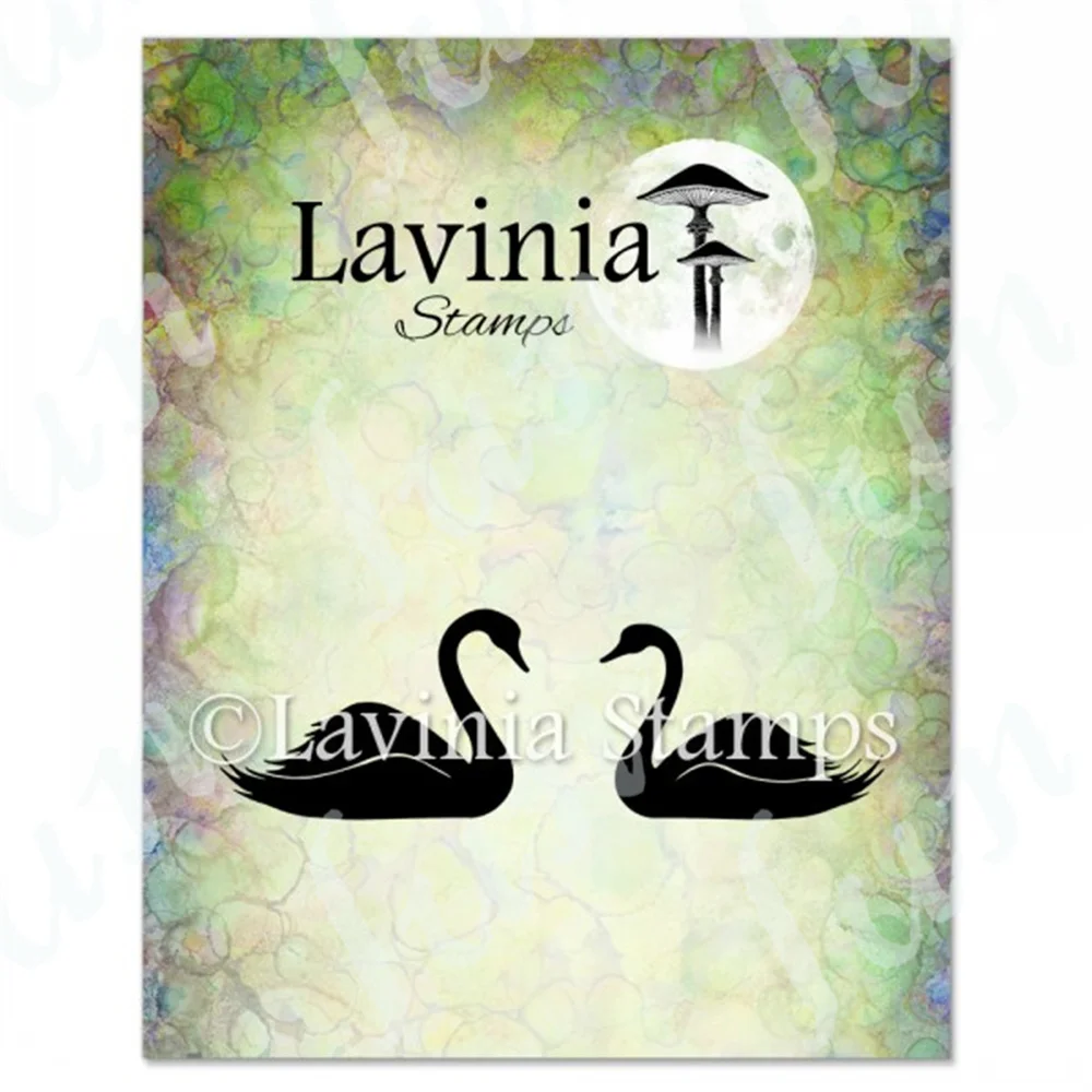 

Swans Stamp Valentine’s Day Clear Stamps Wax for Journaling DIY Album Make Paper Card Embossing Scrapbooking Craft Supplies