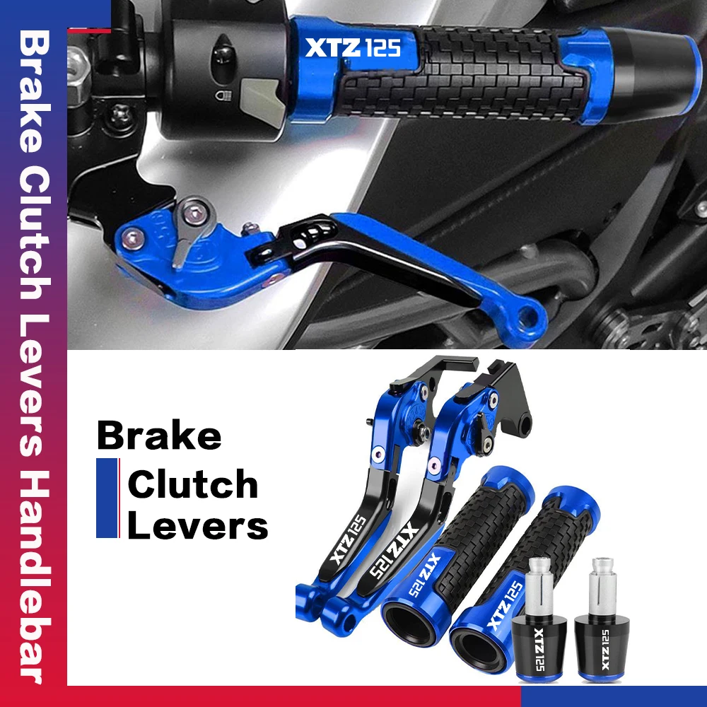 

For YAMAHA XTZ125 XTZ 125 XTZ125 2014-2015 Moto Adjustable Extendable Brake Clutch Levers Handlebar Knobs Handle Hand Grips End